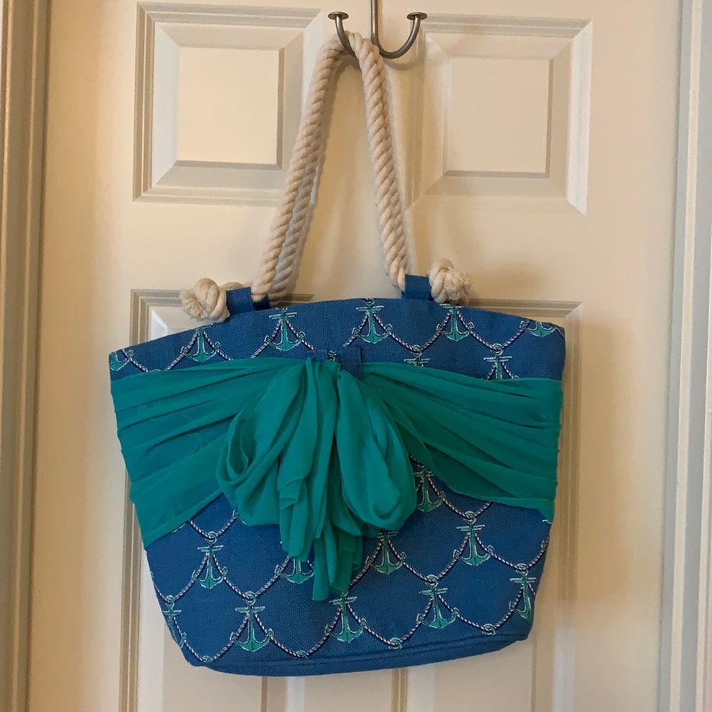 Mud Pie Beach Bag. NWOT. Never used.